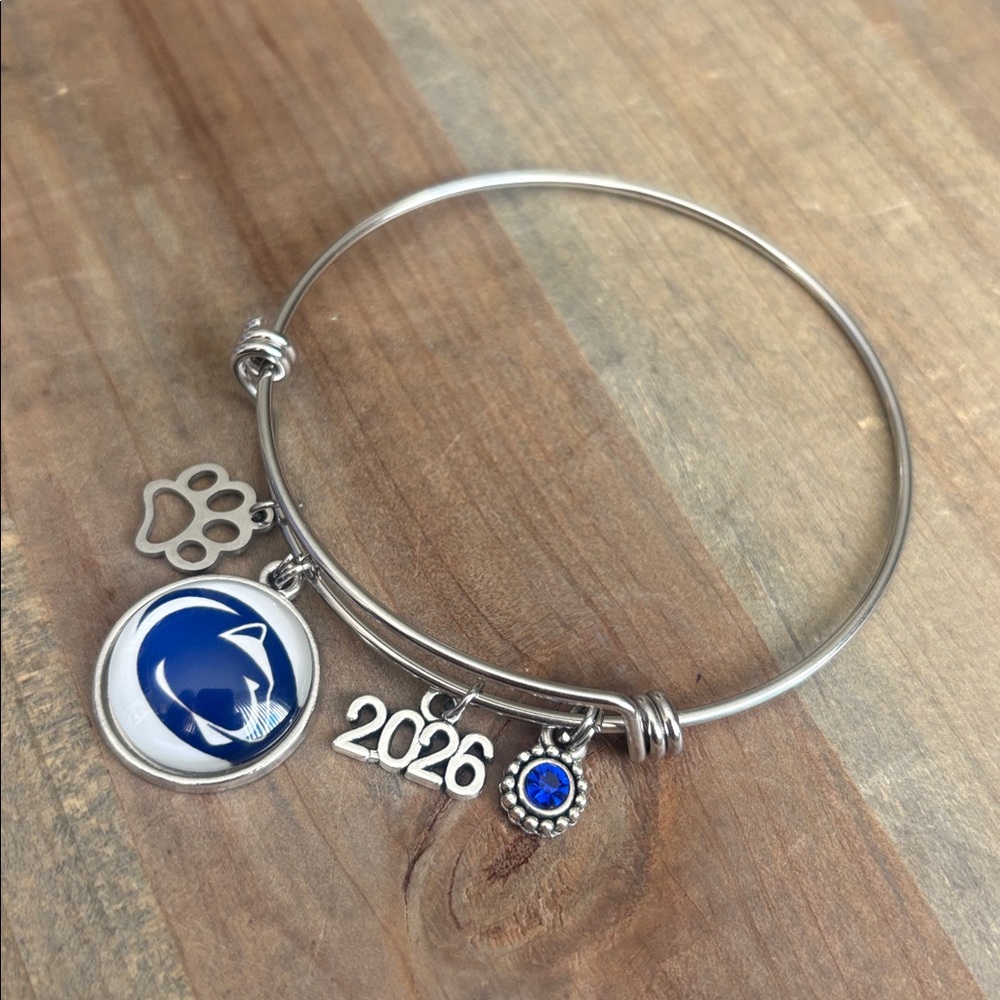 Penn State Class of 2026 Charm Bracelet